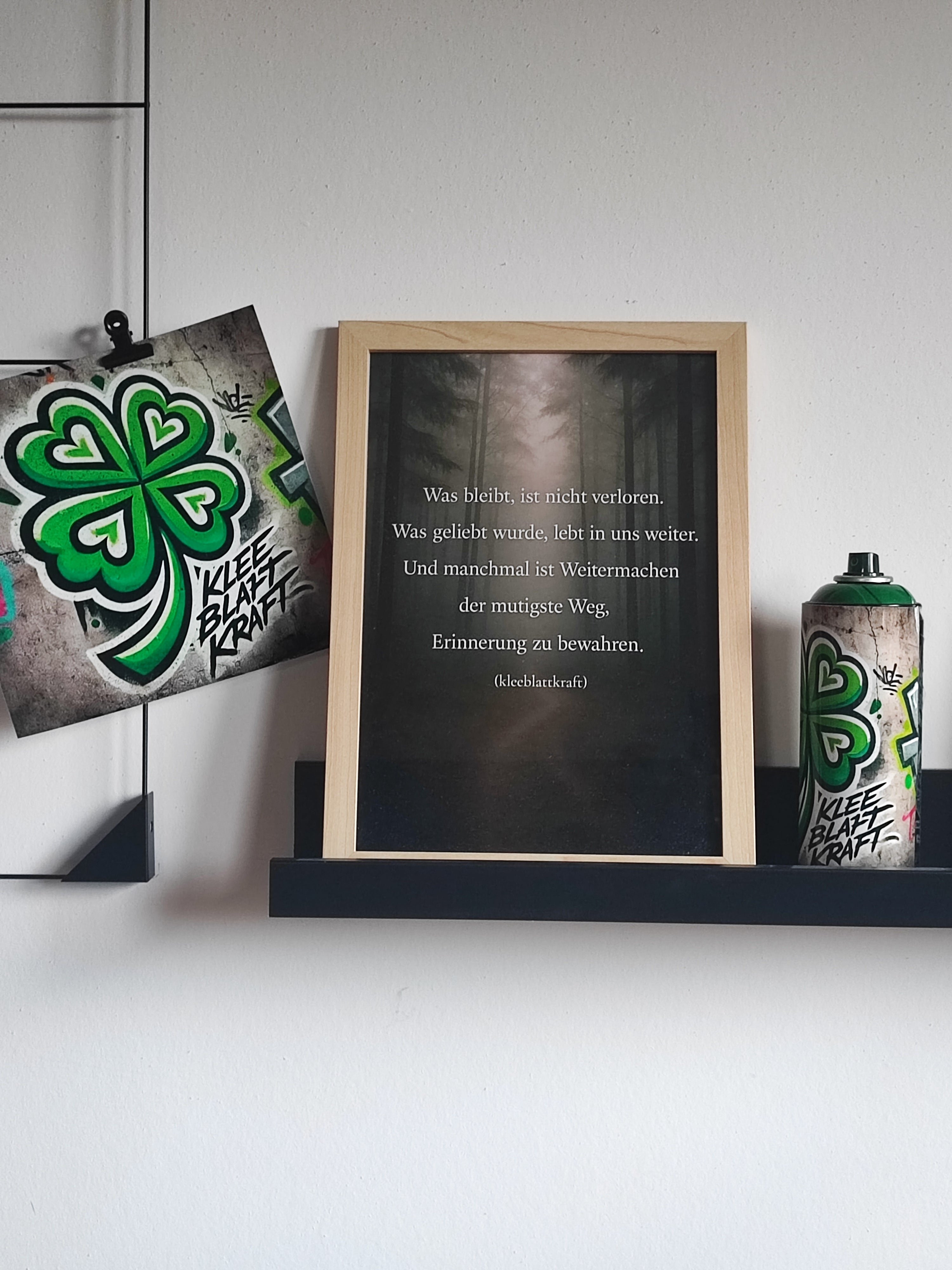 Kraftbild „Was bleibt“