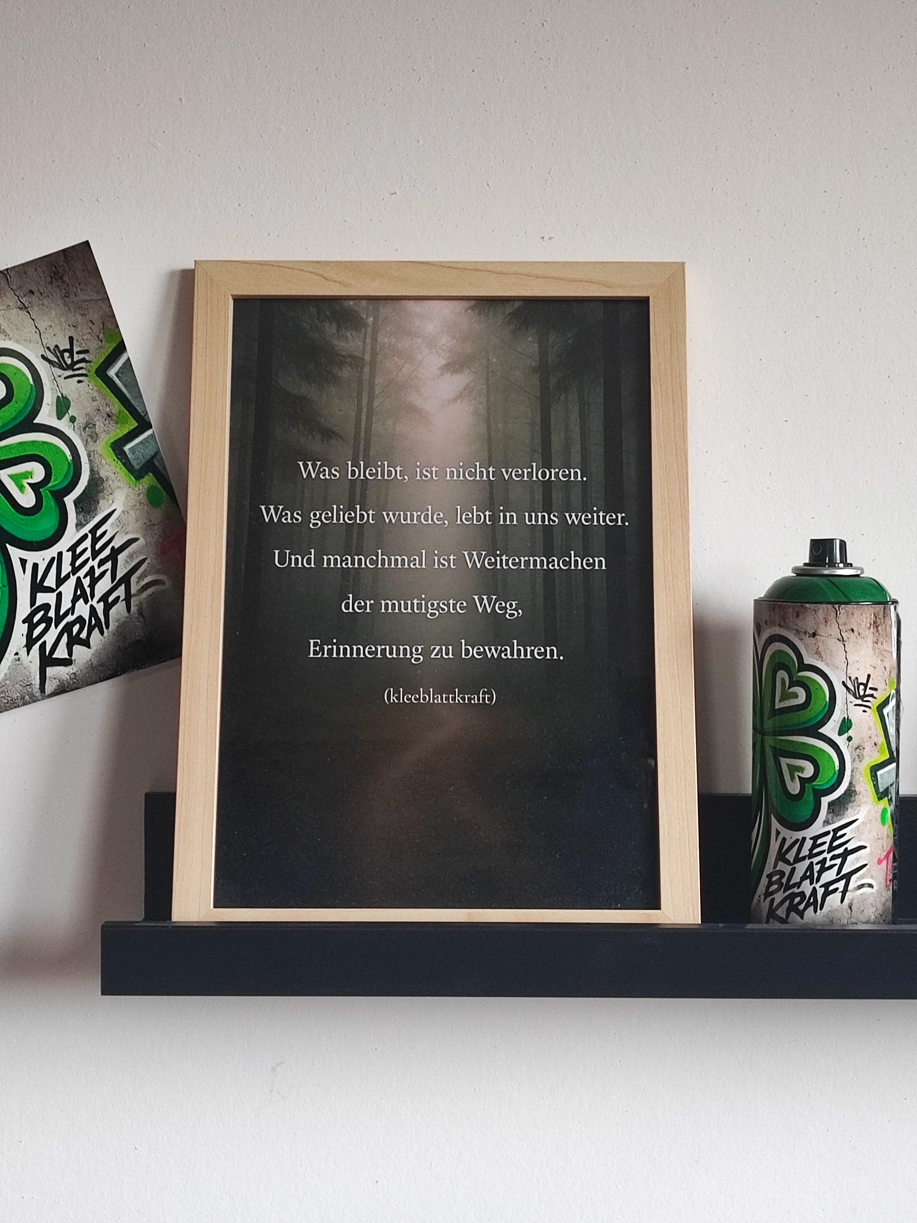 Kraftbild „Was bleibt“